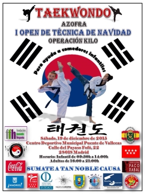 I OPEN DE TÉCNICA DE NAVIDAD DE TAEKWONDO - OPERACIÓN KILO