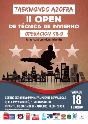 II OPEN DE TÉCNICA DE INVIERNO DE TAEKWONDO - OPERACIÓN KILO