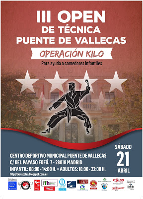 III OPEN DE TÉCNICA PUENTE DE VALLECAS DE TAEKWONDO - OPERACIÓN KILO